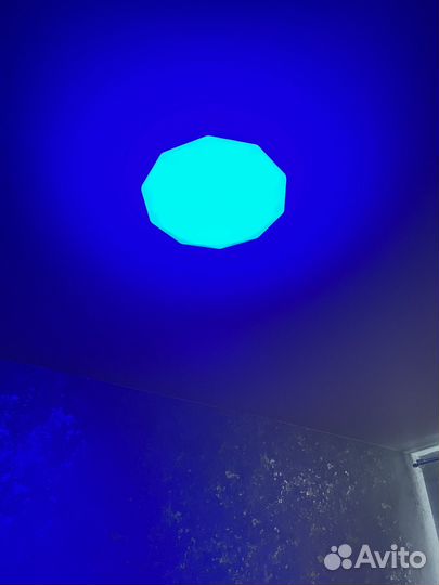 Люстра потолочная светодиодная с пультом