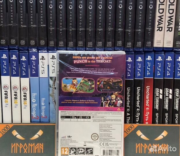 Игры NSwitch Disgaea 6: Defiance of Destiny