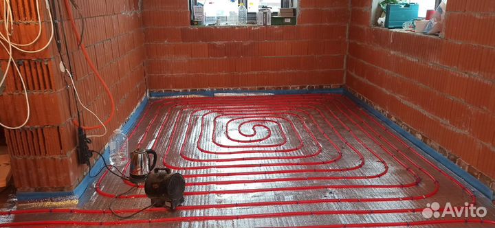 Теплый пол под ключ