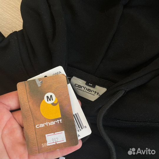 Худи Carhartt чёрный летний