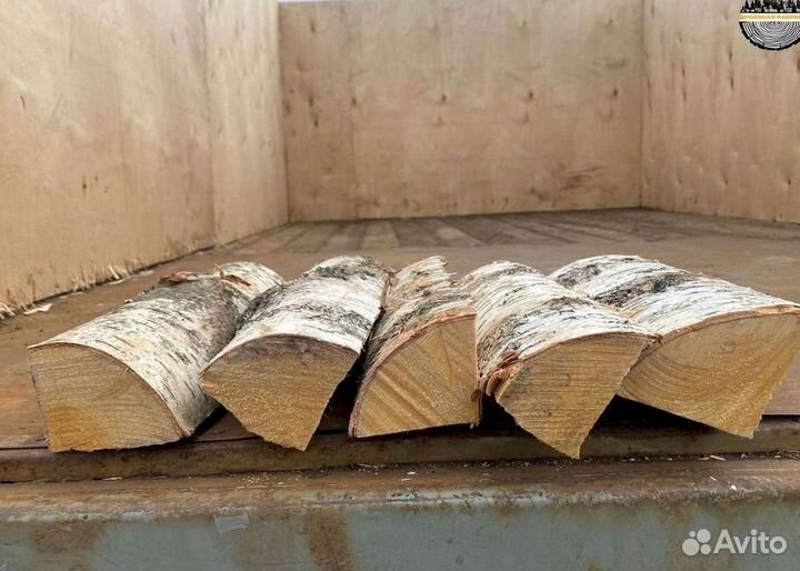 Дрова березовые колотые