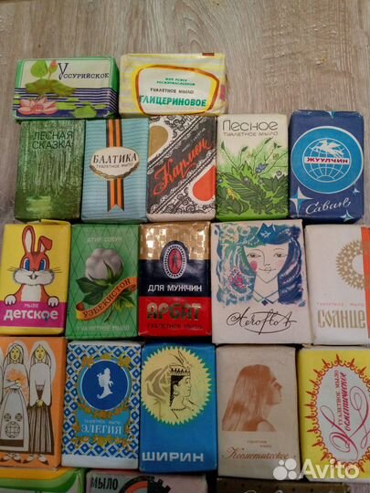Коллекция мыла СССР