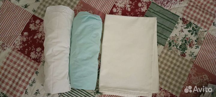 Натяжные простыни IKEA в детскую кроватку