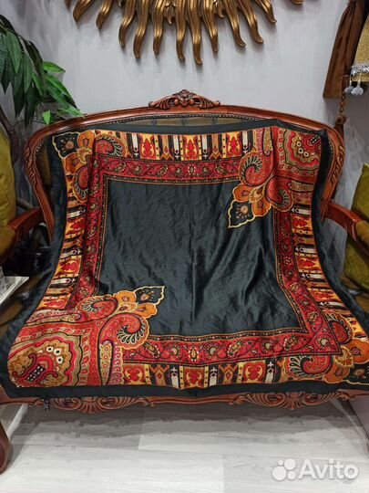 Etro большой шелковый платок оригинал италия