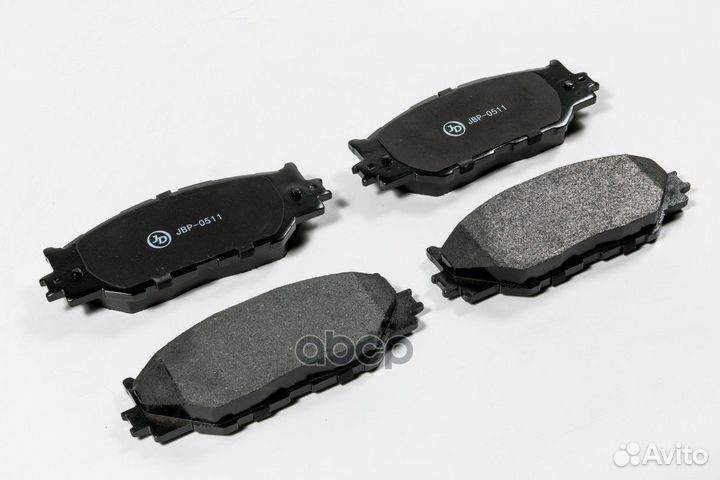 Колодки тормозные дисковые, передние JBP0511 Just