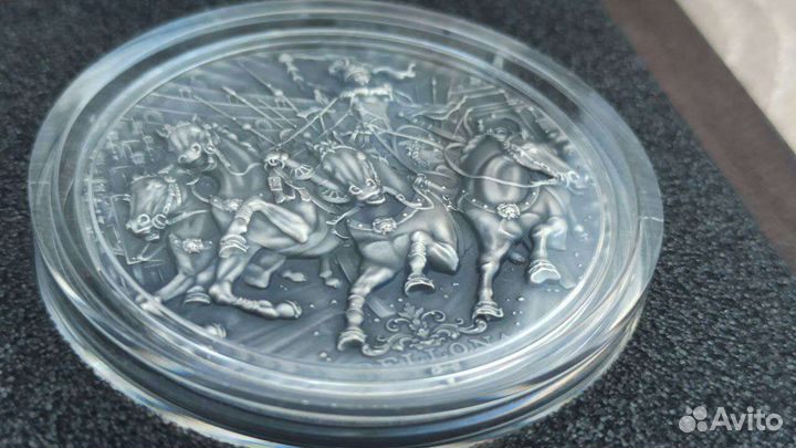 Ниуэ 2018 серебряная монета 2 унции Беллона