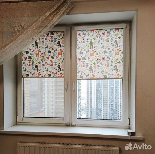 Рулонные шторы кассетные