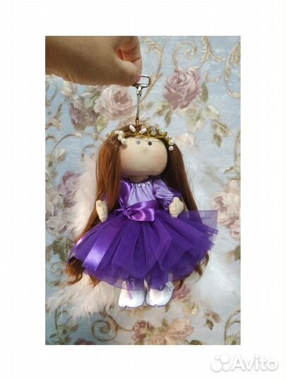 Кукла брелок ручной работы
