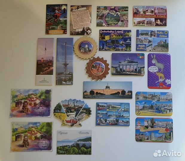 Магниты сувенирные Германия, Крым