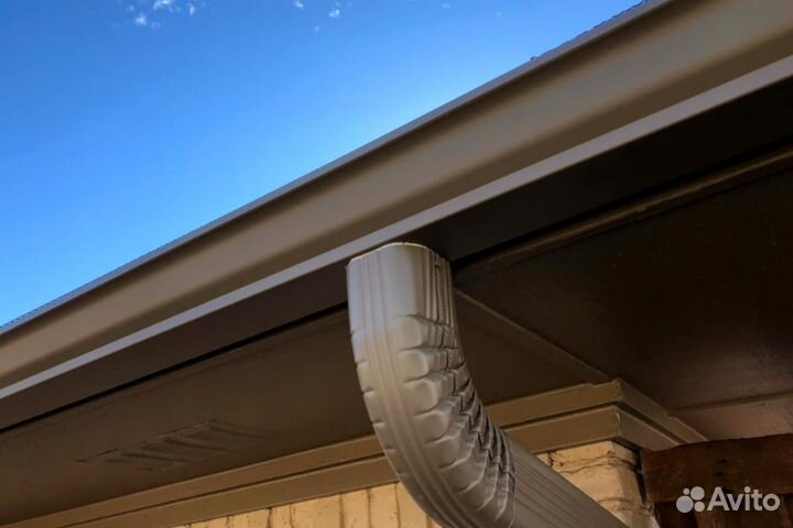 Водосточная система QuadroSteel от Металлопрофиль