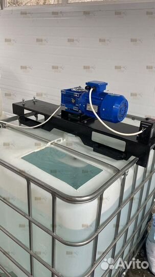 Мешалка для бытовой и авто химии 0.37 кВт 186 об