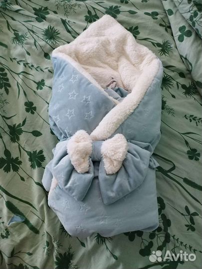 Конверт на выписку зимний новый