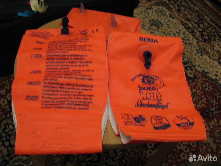 Нарукавники для плавания детские германия