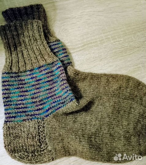 Носки мужские вязаные