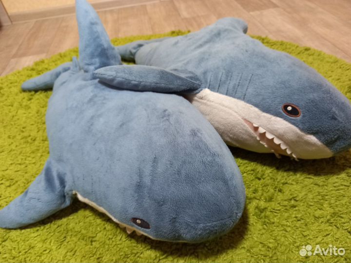 Мягкие игрушки Акулы из икеи