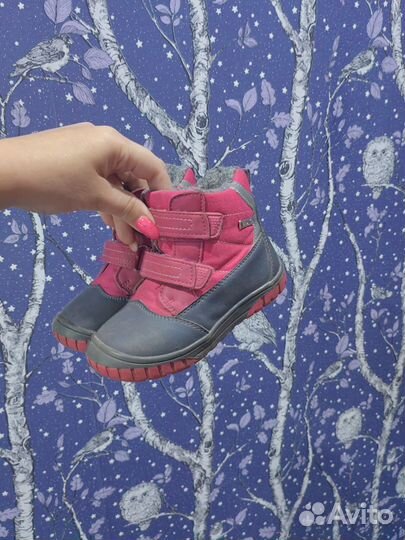 Демис. ботинки для девочки 25 утеплённые