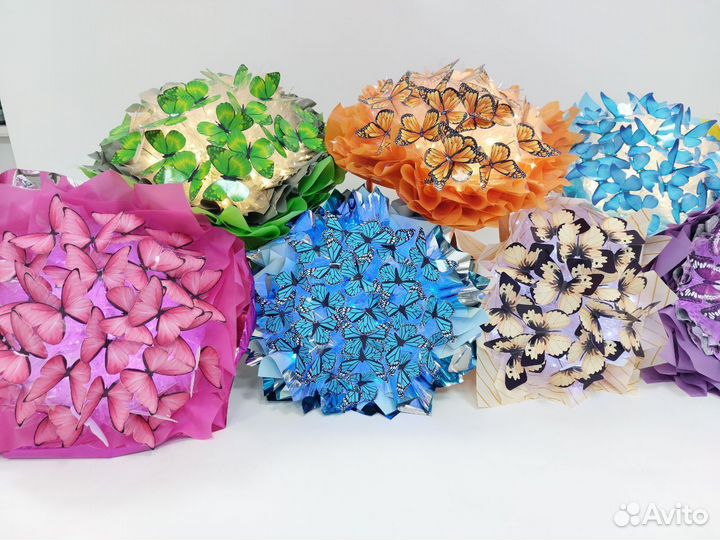 Букет из бабочек