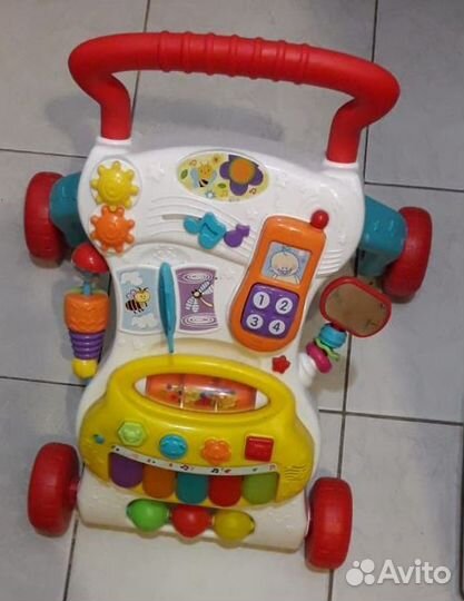 Каталка-ходунка со светом и звуком