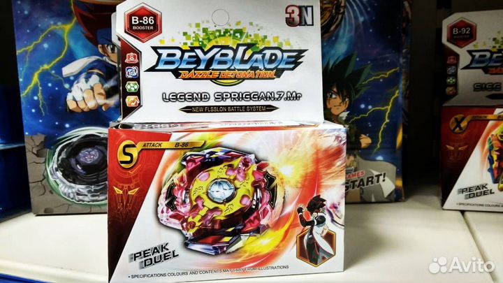 Бейблейд Beyblade волчки