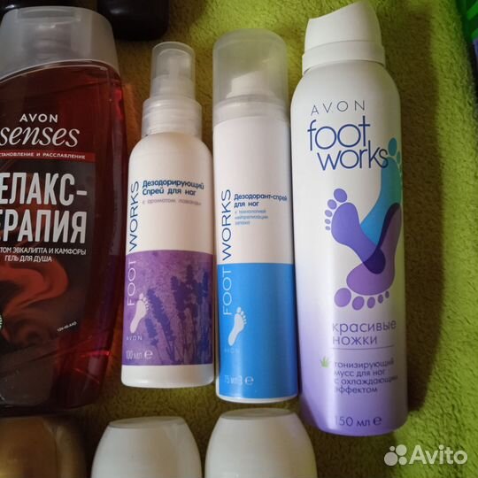 Женские и мужские гели эйвон