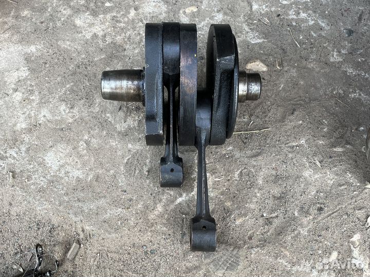 Коленвал с шатунами днепр,урал