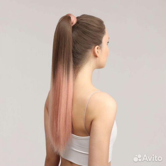 Детский афрохвост, хвост на резинке, цвет любой