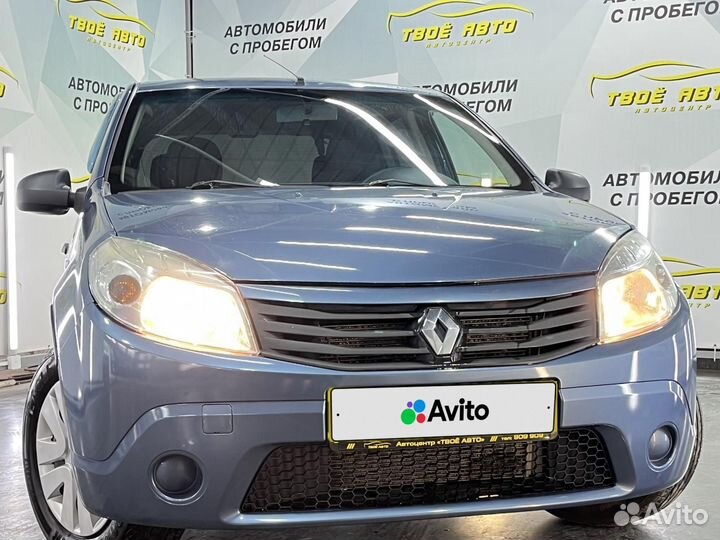 Renault Sandero 1.6 МТ, 2012, 204 455 км