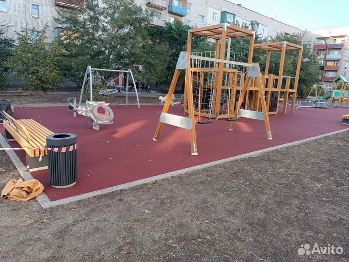 Бесшовное резиновое покрытие с гарантией