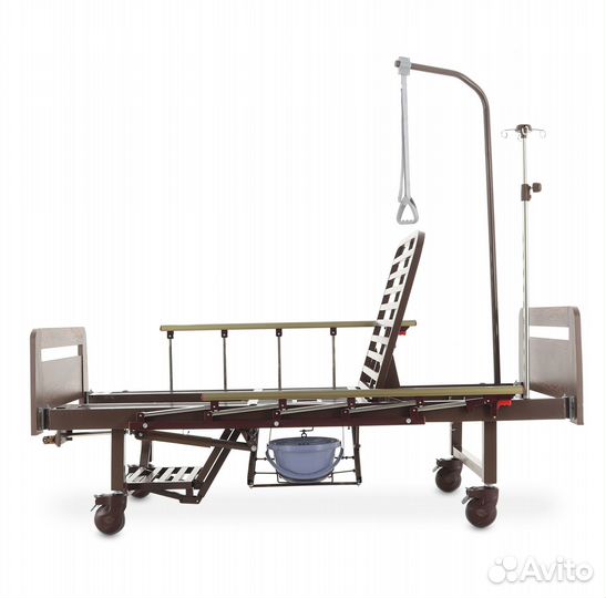 Кровать механическая юг-6 с туалетным устройством