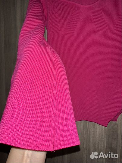 Лонгслив в рубчик