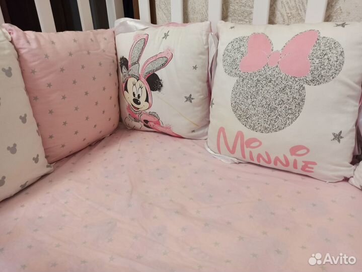 Бортики в детскую кроватку