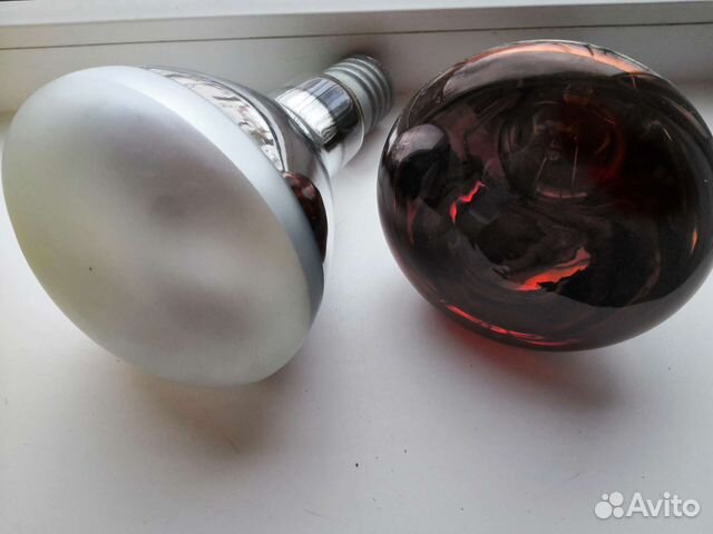 Лампа инфракрасная и зеркальная