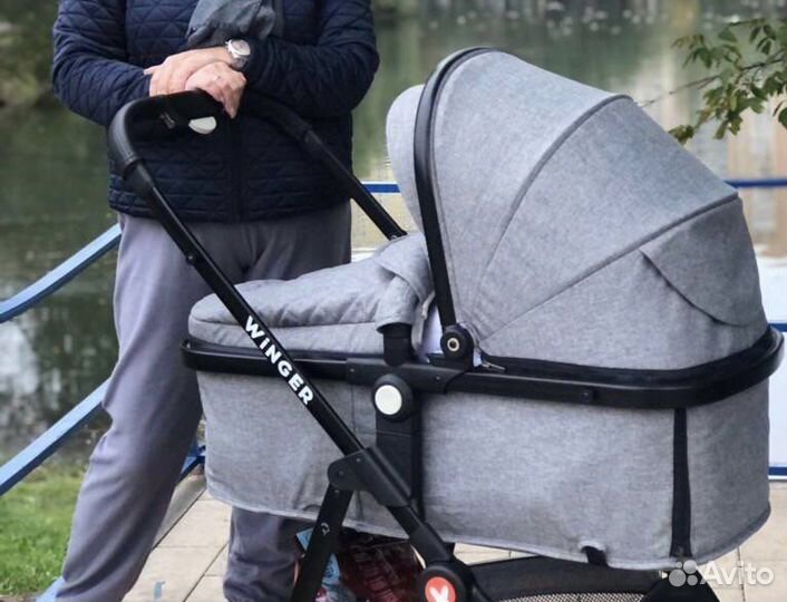 Коляска 2 в 1 winger babyhit