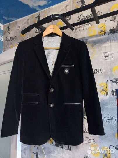 Пиджак велюр