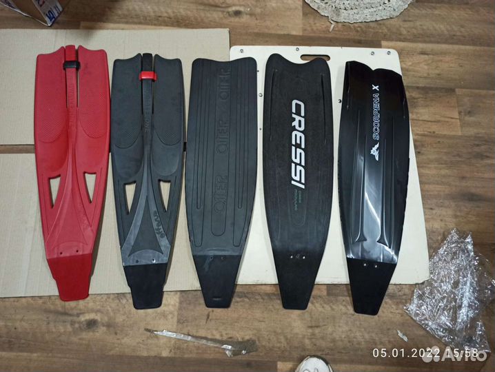 Лопасти для ласт