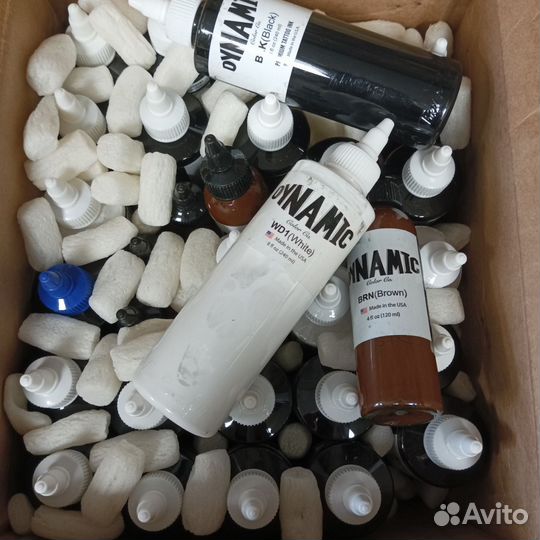 Тату краска черная