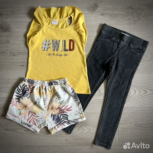 Пакет вещей для девочки 98-104 см 3-4 года