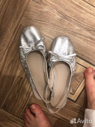 Балетки zara 37