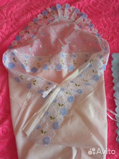 Голубое одеяло, пеленка, распашонка