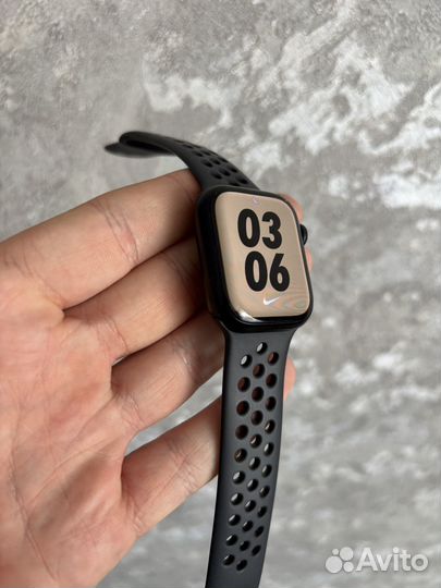 Часы apple watch 7 41 mm nike 95%акб