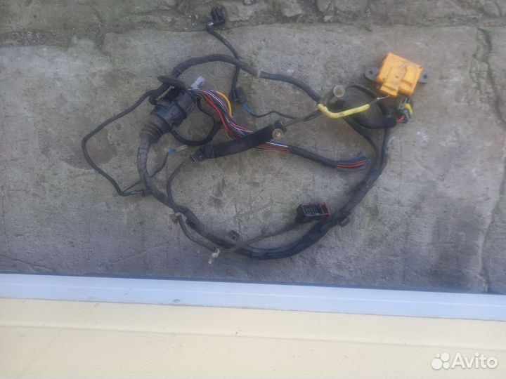 Опель астра G проводка водительской двери