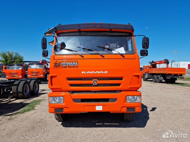 КАМАЗ 65115 с КМУ, 2024