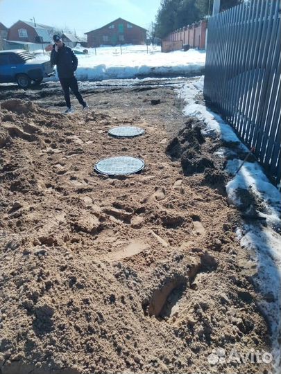 Септик под ключ из жби колец