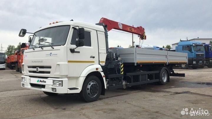 КамАЗ 4308-3063-69 с КМУ, 2023