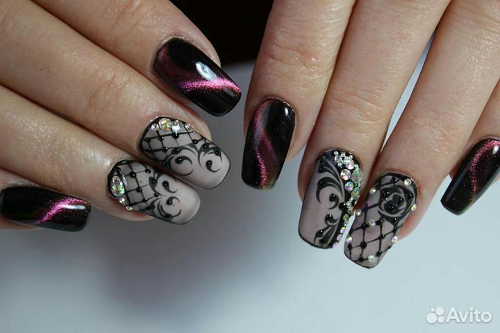 Гель лак, коррекци, наращивание