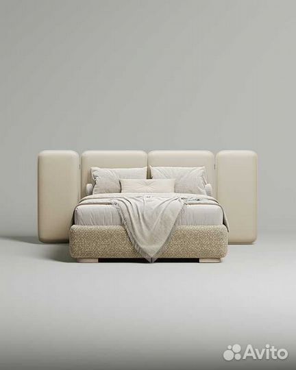 Кровать двуспальная с подъемным механизмом Niko