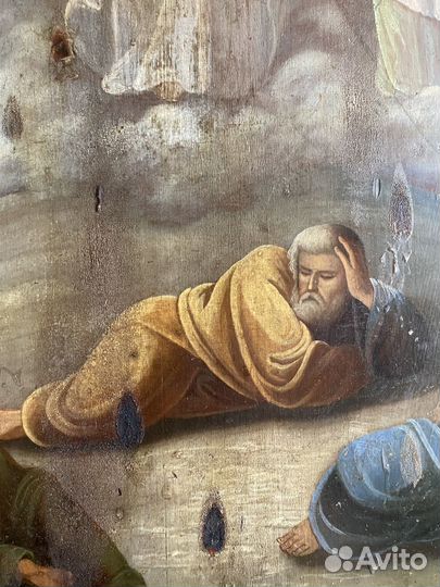 Антикварная Икона Преображение Господне Храмовая
