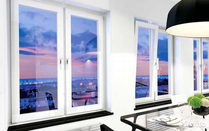 Окна пластиковые на балкон с установкой