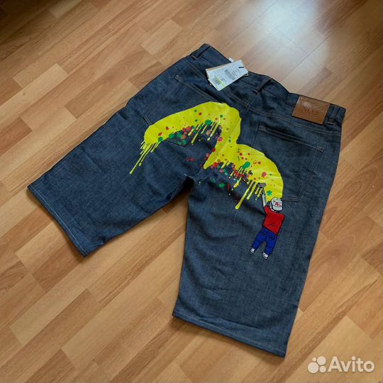 Джинсовые шорты evisu