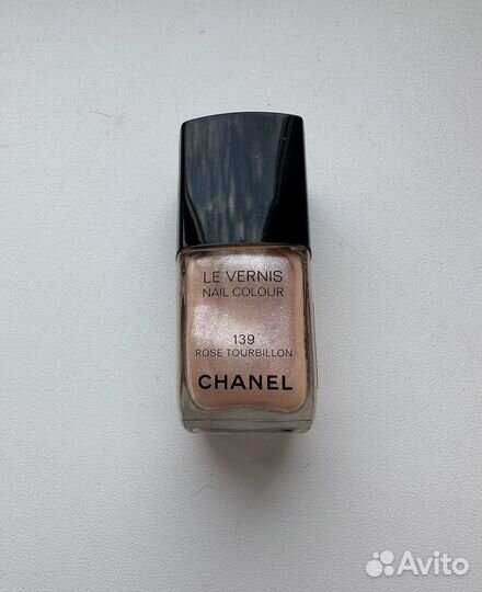 Chanel лак для ногтей 139 rose tourbillon